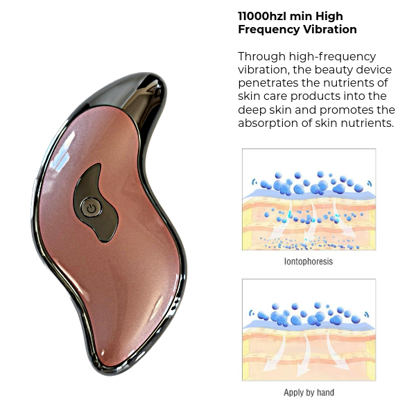 Facial Beauty Neck Inductive Therapeutical Instrument Ultrasonic Massage Instrument