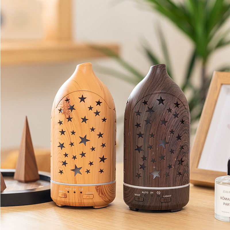 Wood Grain Rotating Aroma Diffuser
