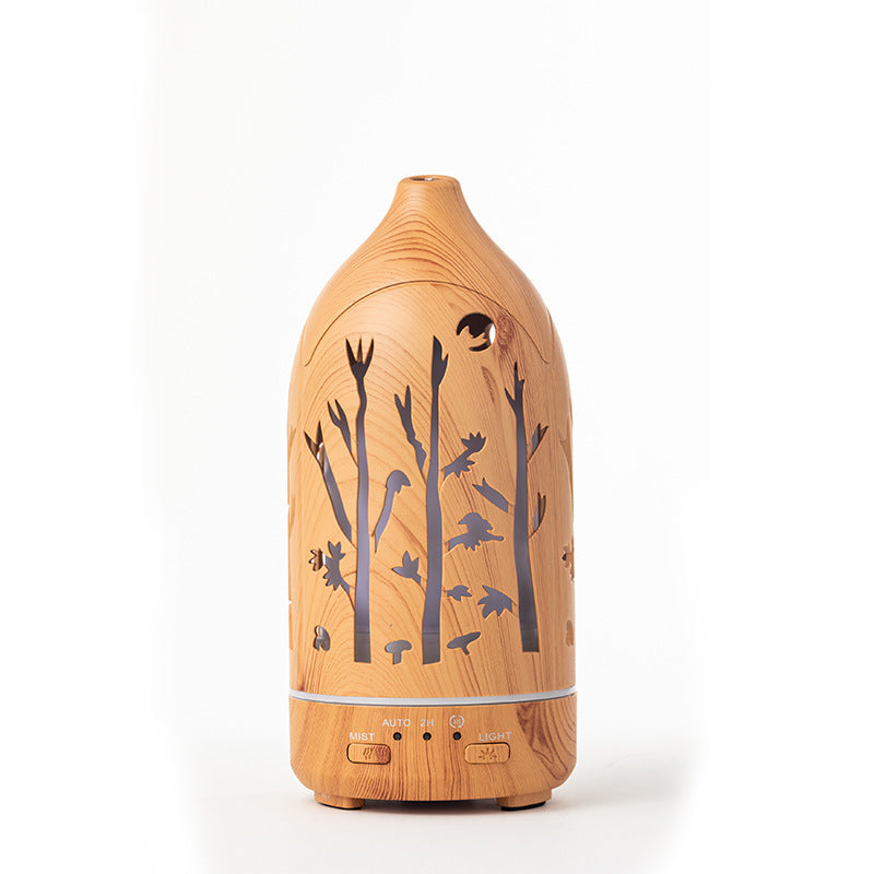Wood Grain Rotating Aroma Diffuser