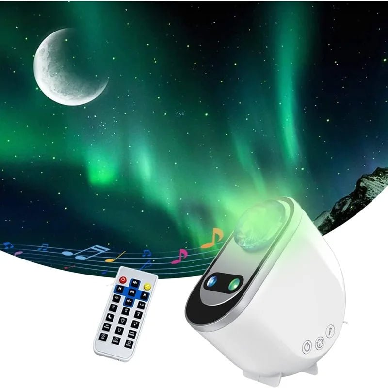 Aurora Borealis Starlight Projectors LED Galaxy Star Atmosphere Galaxy Night Light Home Bedroom Sky Moon Lamp Room Decor Gift - TrendSetDas