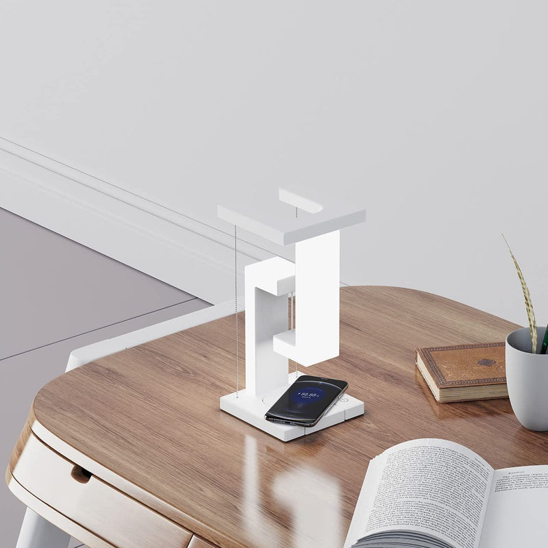 Creative Smartphone Wireless Charging Suspension Table Lamp Balance Lamp Floating For Home Bedroom - TrendSetDas