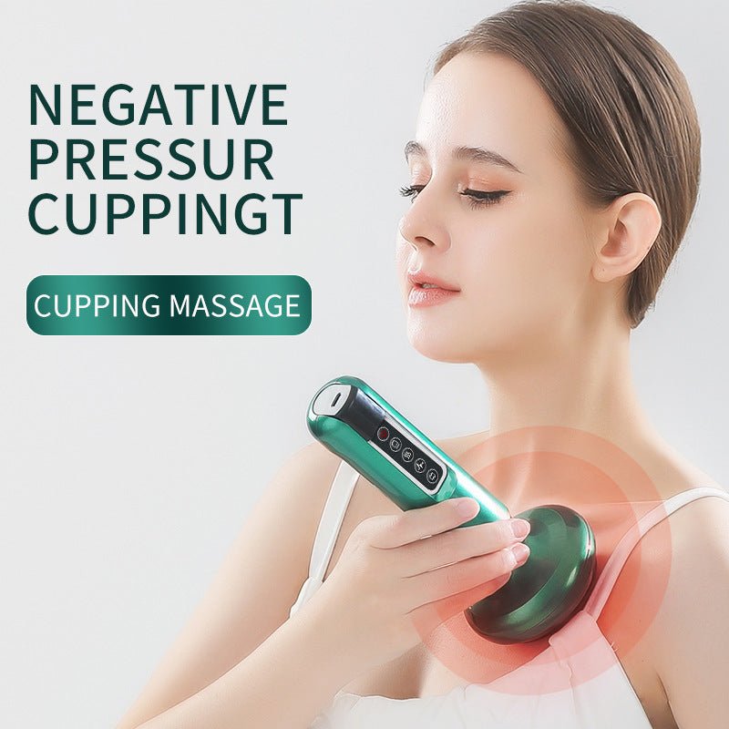 Electric Vacuum Cupping Massager For Body Anti-Cellulite Suction, Gua Sha Massage & Fat Burning - TrendSetDas