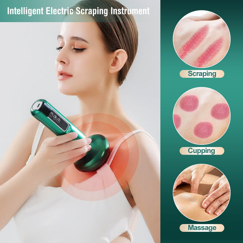 Electric Vacuum Cupping Massager For Body Anti-Cellulite Suction, Gua Sha Massage & Fat Burning - TrendSetDas