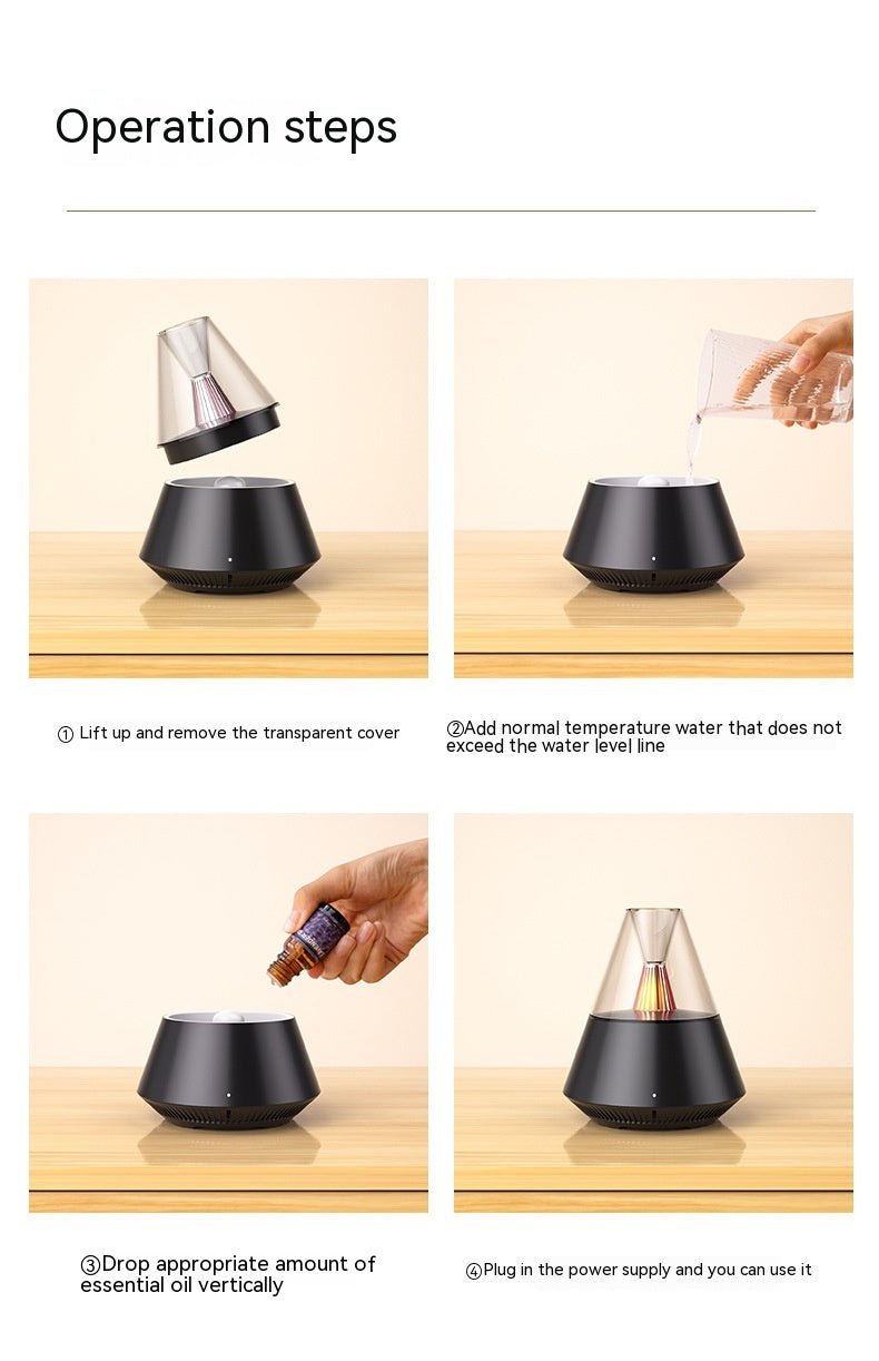 Pyramid Essential Oil Aroma Diffuser - TrendSetDas